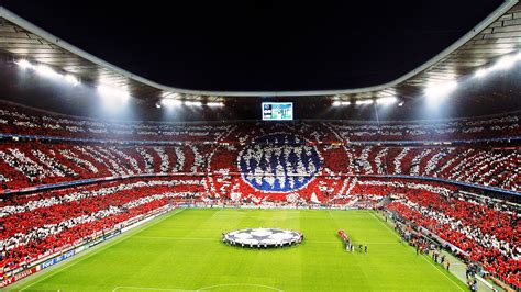 soccer field allianz arena stadium fc bayern bayern munchen hd