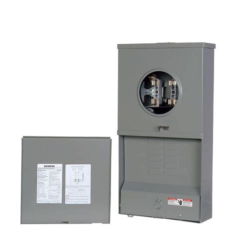 circuit outdoor meter combo load center  amp durable aluminum buss bar  ebay