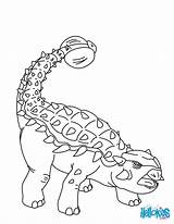 Ankylosaurus Anquilosaurio Ankylosaure Coloriage Ausmalbilder Pages Ausdrucken Ausmalen Dinosaurios Colorier Dinosaurier Hellokids Dinosaures sketch template