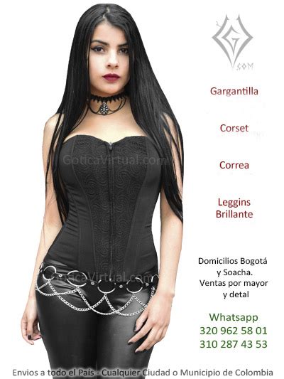 corsets baratos bogota goticos ropa metalera rockera sex shop disfraces