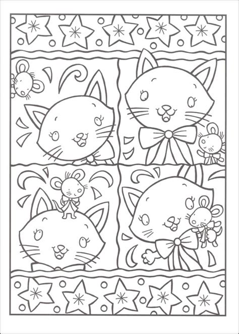 cool cats coloring book dover spark dover publications