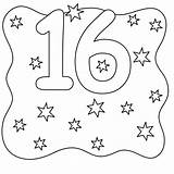 16 Coloring Pages Stars Sixteen Numbers Number Twenty Six Online Sheet Coloringpagesonly Color sketch template
