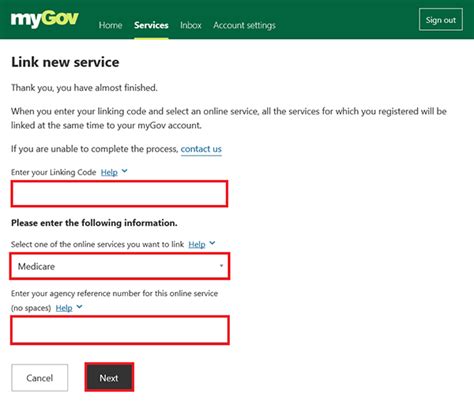 Medicare Online Account Help Link Medicare To Mygov Using A Linking