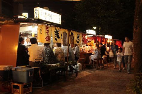 fukuoka`s famous food stalls yatai editorial image image of fukuokas