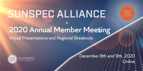 sunspec alliance 2020 annual member meeting sunspec alliance