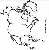 Continents Kids American sketch template