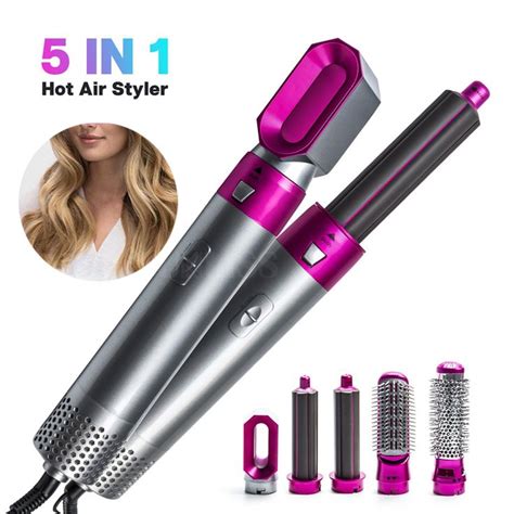 air multi functional  hair dryer comb hair curling straightening hair styling comb