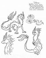Raya Sisu Dragons Drache Letzte Coloringpagesonly Drachen Mythical Letzten sketch template