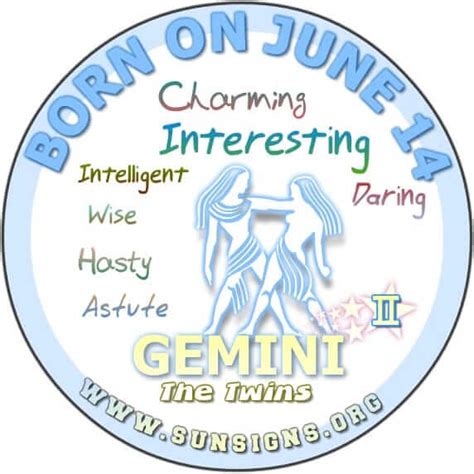 june  birthday horoscope personality sun signs