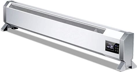 convector electric heater thermostat vertical wall mounted level profile slimline baseboard