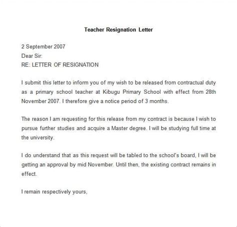 69 resignation letter template word pdf ipages free and premium templates