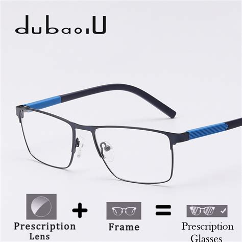 alloy prescription glasses progressive bifocal photochromic anti blue