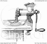 Meat Grinder Antique Chopper Royalty Retro Illustration Clipart Vintage Vector Picsburg Regarding Notes sketch template