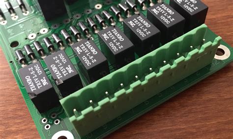 rc   relays outputs  digital inputs