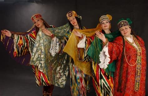 Uzbekistan Folk Dance Bukharan Dance Costumes Around The World