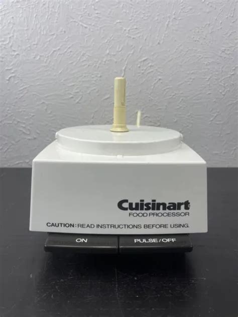 cuisinart dlc  pro food processor replacement motor base  tested  picclick
