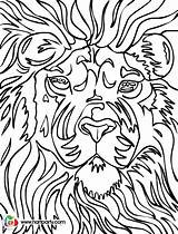 Lion Trace Sherpa Painting Traceable Coloring Paint Face Pages Designs Able Traceables Hart Party Journaling Drawing Patterns Lesson Bible Choose sketch template