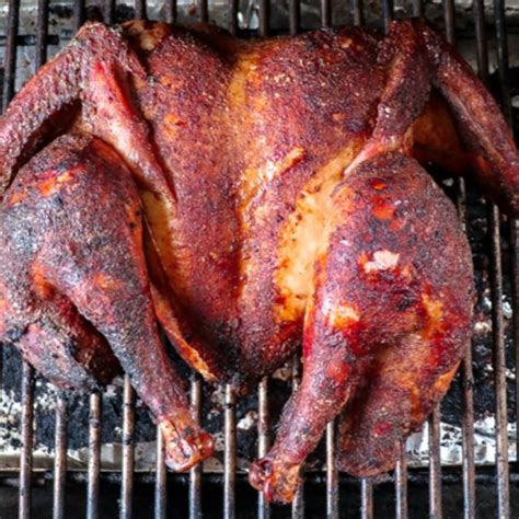 spatchcock smoked turkey recipe on the grill recipe in 2020 smoked