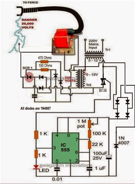 gallagher electric fence circuit diagram wiring diagram