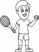 Racquet Oy Wecoloringpage Sheets sketch template