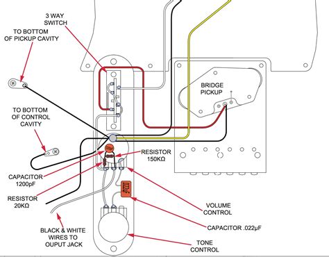 schematic  fender tele   switch  wiring diagram