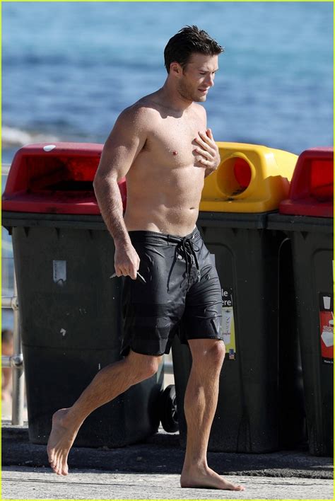 Scott Eastwood Bares His Buff Ripped Body On The Beach