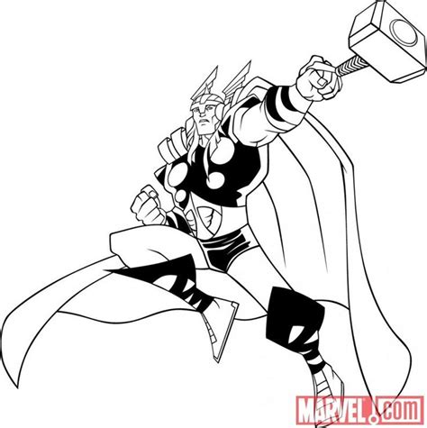 marvel avengers thor coloring pages coloring pages kleuren