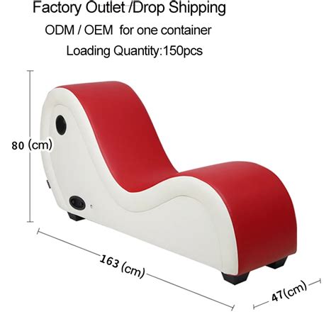 2023 New Style Pu Leather Making Love Position Bdsm Lounge S Shape
