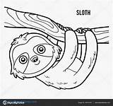 Sloth Sloths Enfants sketch template