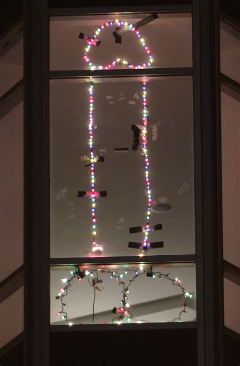 christmas decoration in shape of penis in lad s flat