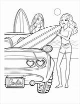 Barbie Coloring Pages Car House Life Dream Dreamhouse Colouring Beach Color Coloringbay Printable Print Getdrawings Drawing Getcolorings Ken Bubakids Choose sketch template