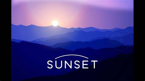 create sunset  vector adobe illustrator youtube