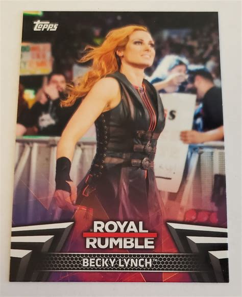 Becky Lynch 2018 Topps Wwe Womens Division Womens Royal