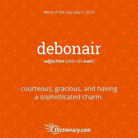 word   day debonair dictionarycom uncommon words unusual