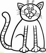 Coloring Kitten Pages Cat Printable Baby Cute Adults Vector Breakfast Cartoon Good After Color Print Getcolorings Sleeping Colorings Cats sketch template