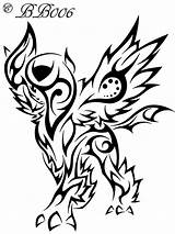 Absol Pokemon Tribal Coloring Pages Mega Tattoo Getcolorings Deviantart Printable Getdrawings Color sketch template