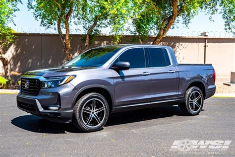 honda ridgeline   mkw   machined gloss black wheels wheel specialists