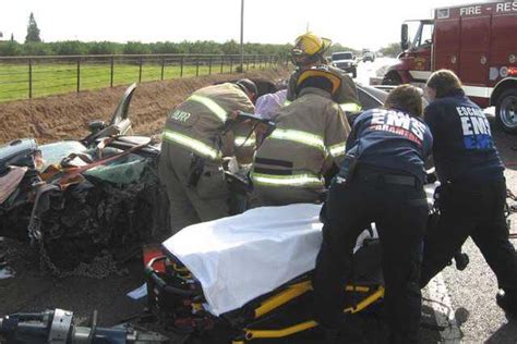 driver extricated  highway  crash oakdale leader