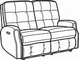 Recliner Drawing Clipartmag sketch template