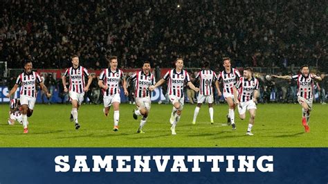 samenvatting willem ii az knvb beker    youtube