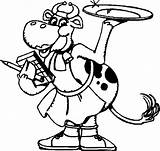 Koe Mucche Vaca Vache Vacas Koeien Vaches Colorir Colorare Cameriera Cocineras Ferme Krave Dieren Colorier Coloriages Nil Kolorowanki Krowy Crtež sketch template