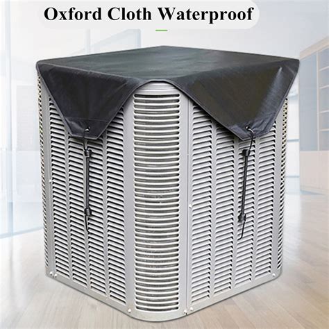 solar kits air conditioner cover outdoor mesh waterproof oxford cloth