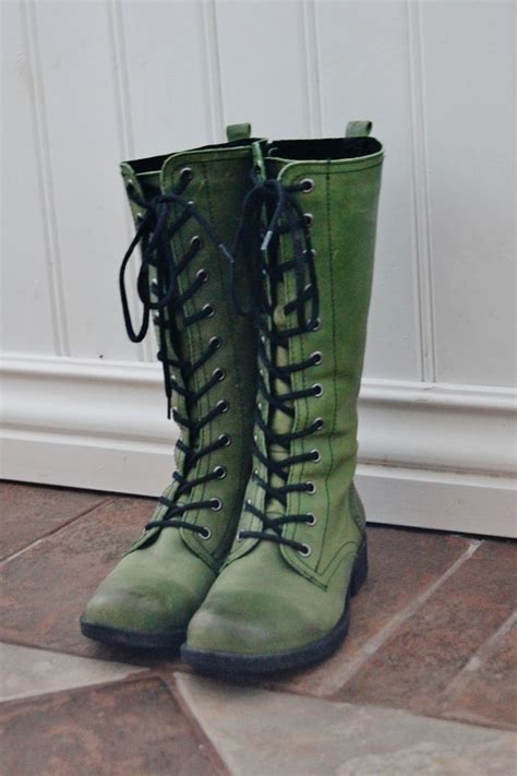 green boot green boots boots   shoes