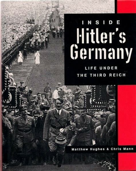 Inside Hitler S Germany Life Under The Third Reich 2000 Hc Dj Wwii