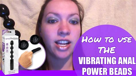 Anal Beads Review Vibrating Anal Power Beads Best Anal Sex Toy Comes