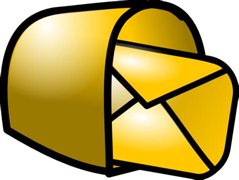 Envelope In Mailbox Clip Art At Vector Clip