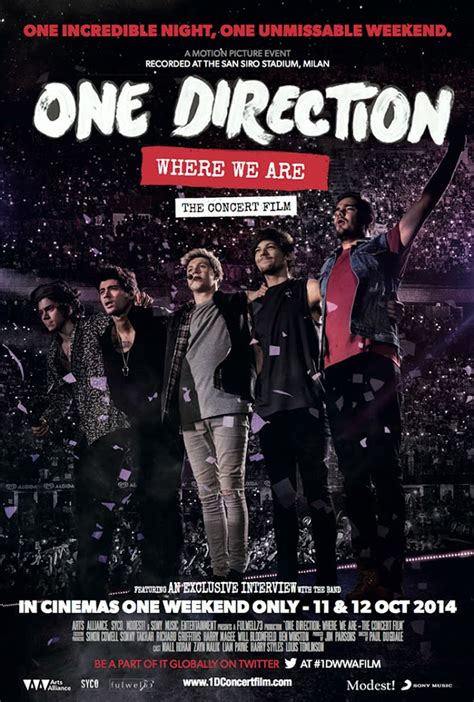 poster y trailer del nuevo film de one direction “where we are tour