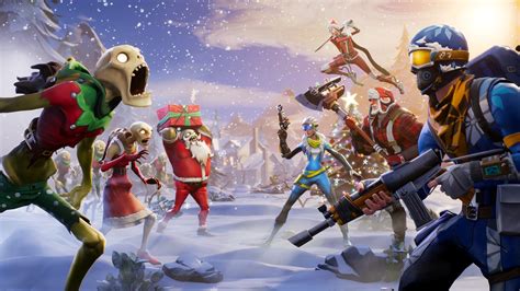 fortnite winter season p resolution hd  wallpapers images backgrounds