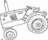 Tractor Coloring Trailer Pages Getdrawings sketch template