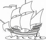 Barco Caravela Caravelas Barcos Desenhar Descobrimento Infantil Acessar sketch template